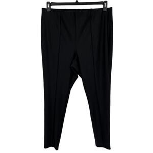 Good American pants scuba skinny leggings black size 6 (22W 24W)